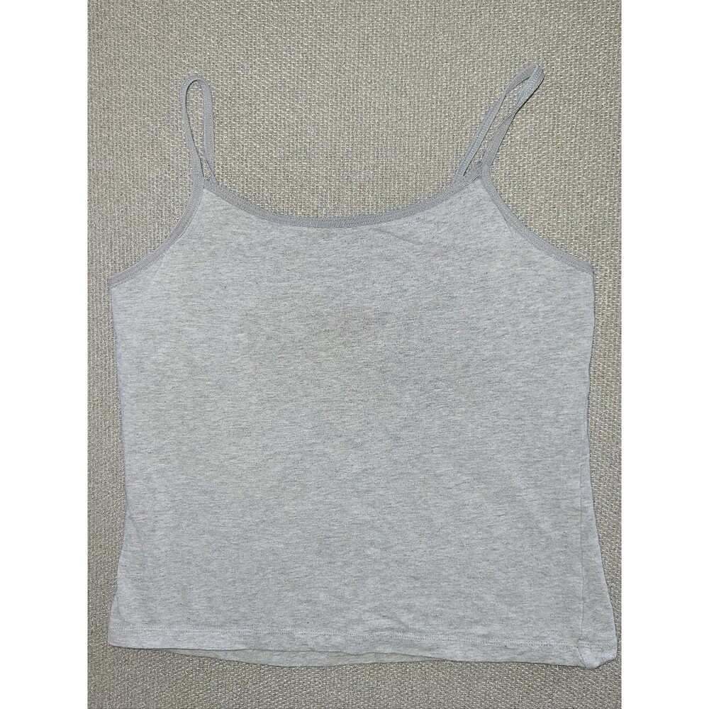 GAP Size 10 Kids Gray Spaghetti Strap Tank Top